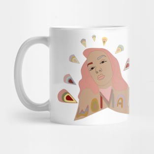 Woman illustration Mug